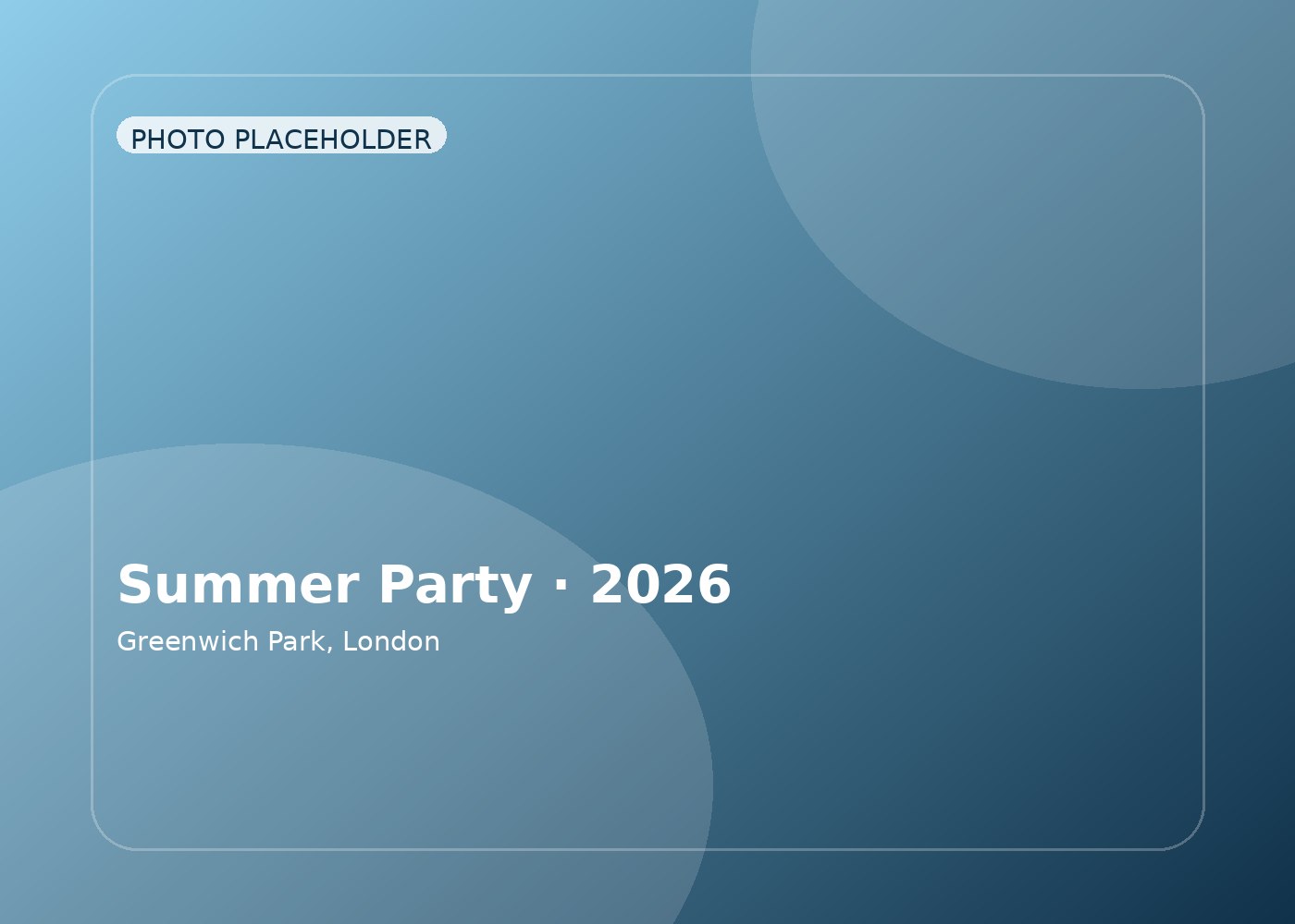 Summer Party 2026